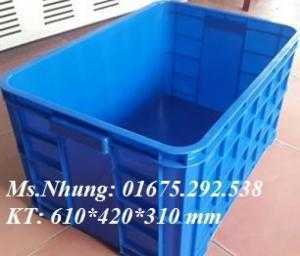 Sóng nhựa, thùng nhựa đặc, sọt nhựa