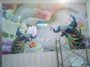 Tranh gạch men 3d , gạch sàn 3d