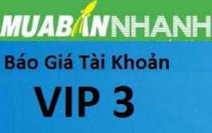 Khuyến Mãi Tưng Bừng Mừng Sinh Nhật Muabannhanh 3 Tuổi-Gói VIP 3