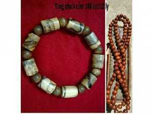 Vòng tay nam gỗ trầm hương tốc bông