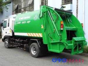 Xe ép rác (xe cuốn ép chở rác) Hyundai 9 khối bao gồm hai phần chính: phần xe cơ sở (cabin + chassis) giúp xe lưu thông trên đường và phần còn lại là hệ thống cuốn ép rác bao gồm thùng ép rác, phao câu cuốn ép rác và hệ thống xilanh thủy lực.