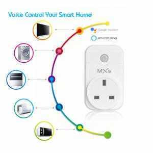 Ổ cắm thông minh MXQ Wifi Smart Socket Power Plug 110V-EU UK Plug