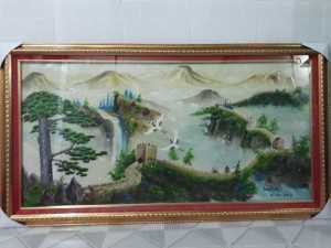 Tranh sơn dầu phong thủy đẹp.