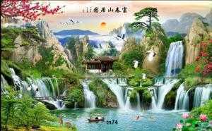 Gạch 3d Ốp Tường Phòng Khách