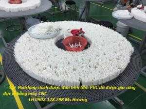 Chuyên cung cấp tấm nhựa PVC - Ứng dụng gia công mâm bàn chải công nghiệp