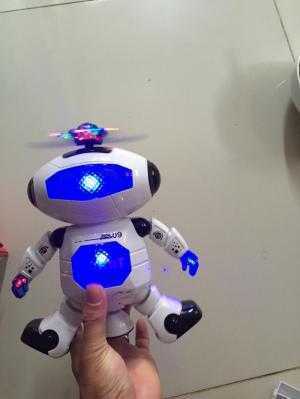 Robot xoay thông minh có đèn