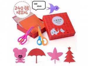Bộ Cắt Giấy thủ công cho bé