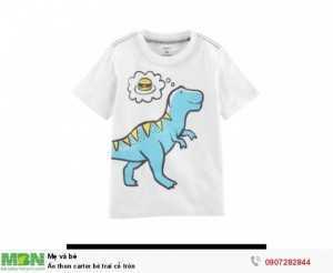 Áo thun carter bé trai cổ tròn (size 6m> 5T)