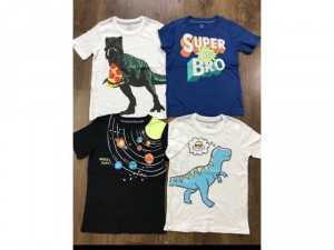 Áo thun carter bé trai cổ tròn (size 6m> 5T)