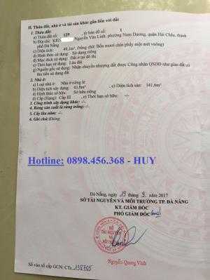 Bán nhà 3 tầng kiệt Trung tâm thành phố, kiệt 82 Nguyễn Văn Linh, TP Đà Nẵng, giá rất rẻ chỉ 2,32 tỷ