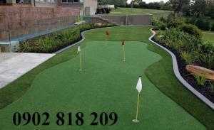 Thi công thảm chơi golf tại nhà, putting green golf