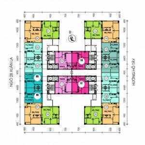 Chung cư CT36 Xuân La West Lake Bộ Quốc Phòng