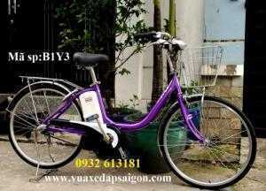 Xe đạp điện nhôm tay ga Nhật, Yamaha