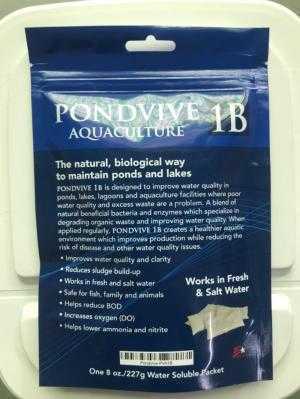 PONDVIVE 1B - Nguyên liệu xử lý cải tạo môi trường
