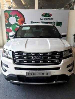 Bán Ford Explorer nhập Mỹ, đủ màu, trả góp 80% toàn quốc, ls 1.6%/ tháng cố định 3 năm
