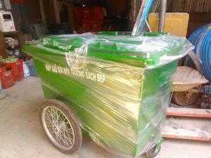 THÙNG RÁC 1000 LÍT BÁNH HƠI