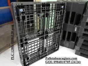 Pallet nhựa cũ 1200x1000x120mm - Pallet Nhựa Cũ Giá Rẻ - Giao hàng toàn quốc!