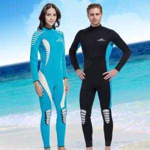 Bộ Bơi Liền Nam Giữ Nhiệt Dày Wetsuit 3mm Sbart 1030 - Đen Xanh