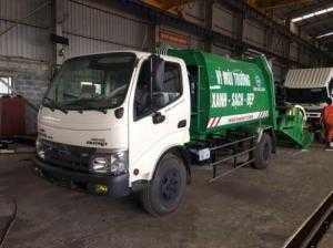 Xe ép rác ISUZU 6 khối