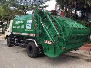 Xe ép rác ISUZU 6 khối