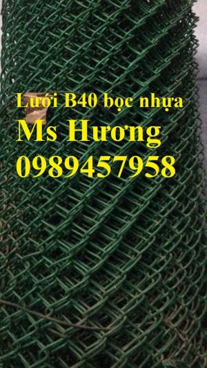 B40 bọc nhựa ô 50x50, 60x60 khổ 1m, 1,2m, 1,5m, 1,8m, 2m, 2,2m