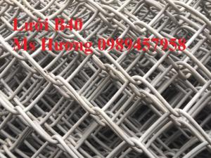 B40 bọc nhựa ô 50x50, 60x60 khổ 1m, 1,2m, 1,5m, 1,8m, 2m, 2,2m