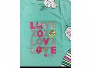 Set bộ bé gái yoyo tay cánh tiên size 2T>9T