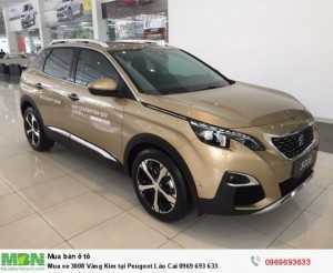 Mua xe 3008 Vàng Kim tại Peugeot Lào Cai