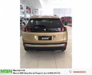 Mua xe 3008 Vàng Kim tại Peugeot Lào Cai
