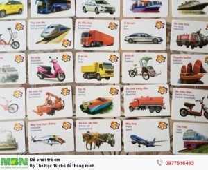 Bộ Thẻ Học 16 chủ đề thông minh cho bé