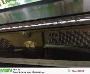 Thanh lý đàn cơ piano Nhật màu trắng