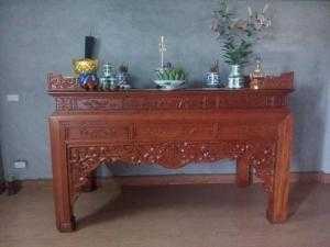 An Gian Thờ Gỗ Gõ Đỏ