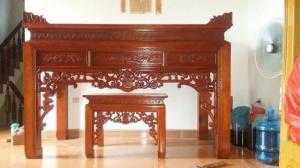 Án Gian Thờ Gỗ Gụ