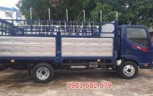 Cần bán xe tải JAC 4T95/4.95 tấn sự đổi mới trong thiết kế Cabin theo kiểu khí động học nhằm giảm lực gió