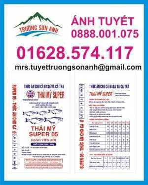 Bao bì thức ăn thủy sản, chuyên in bao bì