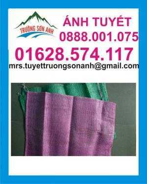 Bao lưới đựng nông sản, chuyên may bao lưới Leno