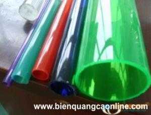 Ống mica dùng trong các công trình nội thất,quảng cáo,quà tặng