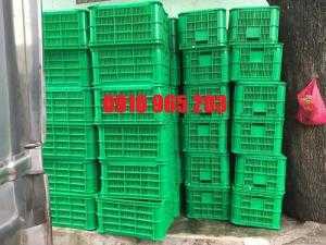 Sọt nhựa hở đựng hàng siêu thị cao 3T1