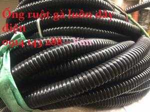 Ống ruột gà lõi thép bọc nhựa Phi 16, Phi 19, Phi 25,Phi 32, Phi 38, Phi 50,Phi 64