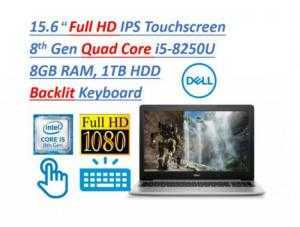 Dell Inspiron 5570 Quad Core i5-8250U /8G/1TB - FULL BOX