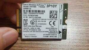 Card WWAN 4G Dell DW5808e - EM7355 (PN01C) Support Dell E5550, E7250, E7470, Venue 11 Pro