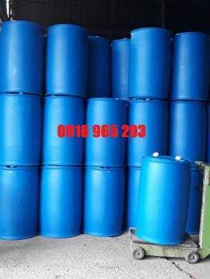Phi nhựa kín 220 lít xanh dương