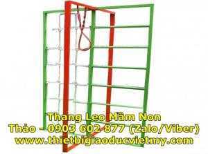 Thang leo ngoài trời, thang leo mầm non, thang leo tứ diện