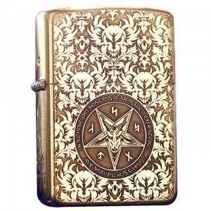 Zippo king of hell khắc mòn axit Z149