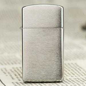 Zippo Brushed Chrome Slim bạc xước Z154