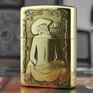 Zippo đồng Hot Cowgirl Z161