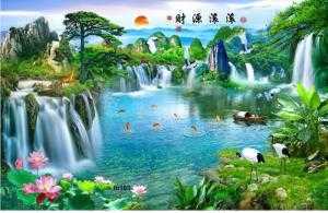 Gạch Ốp Tường , Tranh Gạch 3D Phong Cảnh
