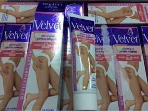 Kem tẩy Lông VELVET DEPILATORY CREAM