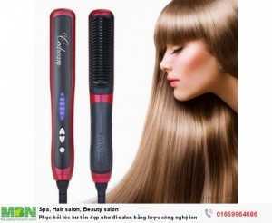 Phục hồi tóc hư tốn đẹp như đi salon bằng lược công nghệ ion