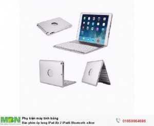 Bàn phím ốp lưng iPad Air 2 iPad6 Bluetooth -silver